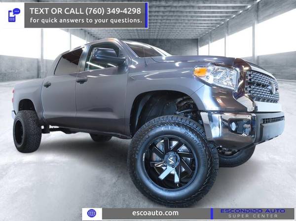2018 Toyota Tundra 2WD SR5 – Credit OK! for $0 2018 Toyota Tundra 2WD SR5 – Credit OK! for $0