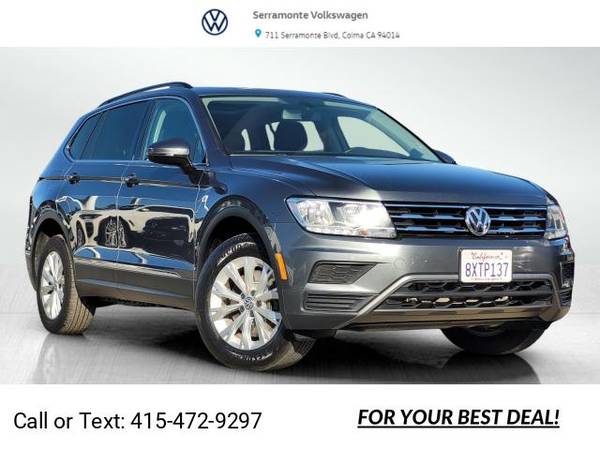 2018 Volkswagen Tiguan 2.0T SE for $0 Build Credit, Poor