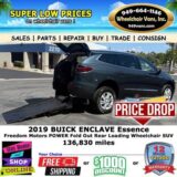 2019 Buick Enclave Essence Wheelchair SUV for $0 Build Credit,