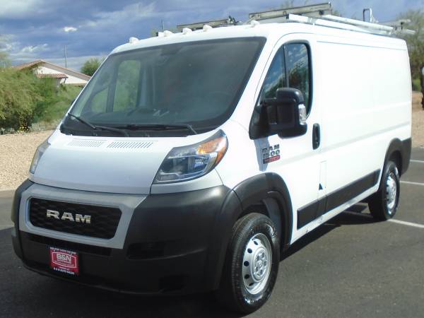 2020 RAM ProMaster 1500 Cargo Van Work Truck for $0