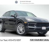 2021 Porsche Cayenne Sport Utility SUV Jet Black for $0