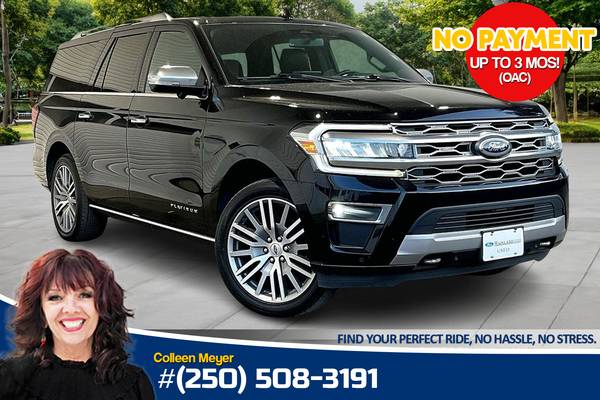 2022 Ford Expedition Max Platinum 4x4 for $0 Build Credit,