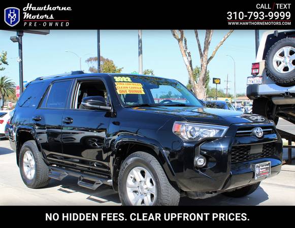 2022 Toyota 4Runner SR5 Premium 2WD for $0 Build Credit,