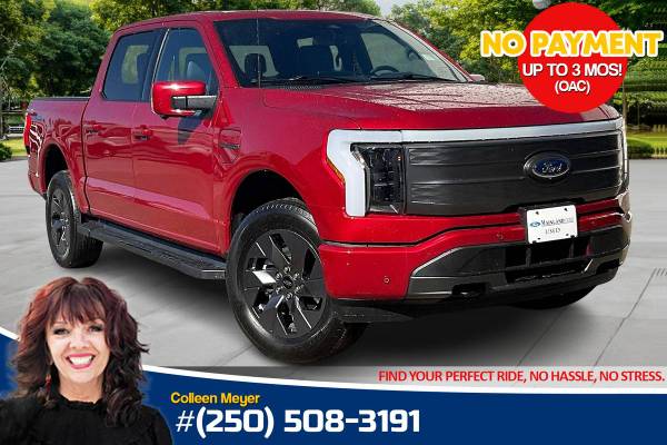 2023 Ford F-150 Lightning XLT AWD SuperCrew Cab for $0