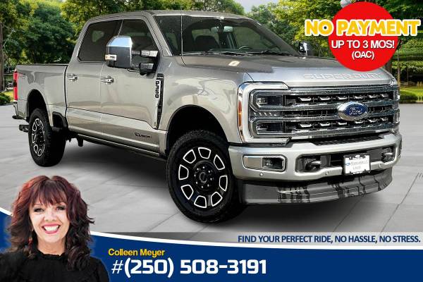 2023 Ford F-350 Platinum 4x4 Crew Cab 6.75 ft. Box