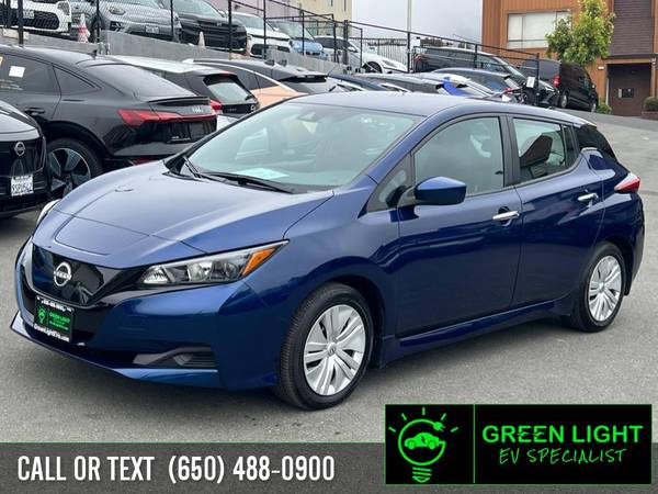2025 Nissan LEAF S EV for $0 Build Credit, Poor